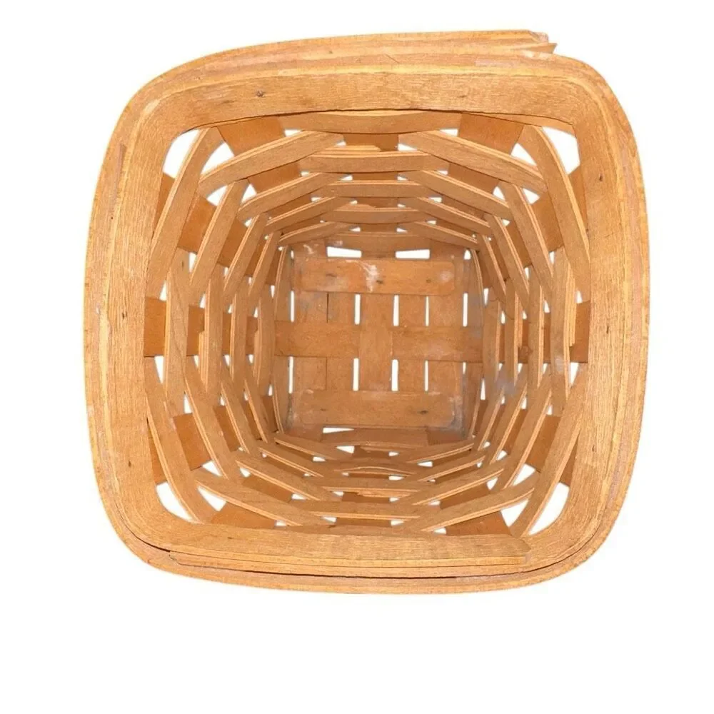 Longaburger, hand woven basket made in Dresden Ohio